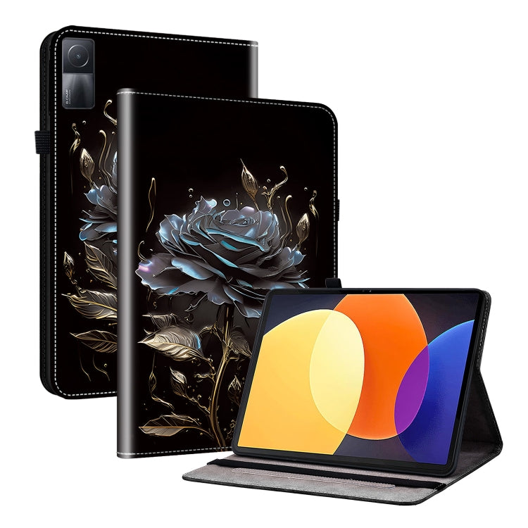 Crystal Texture Painted Leather Tablet Case