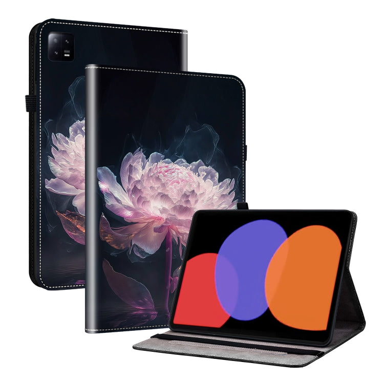 Crystal Texture Painted Leather Tablet Case, For Xiaomi Redmi Pad SE 8.7, For Xiaomi Redmi Pad Pro 12.1, For Xiaomi Redmi Pad SE, For Xiaomi Pad 6 11.0 2023