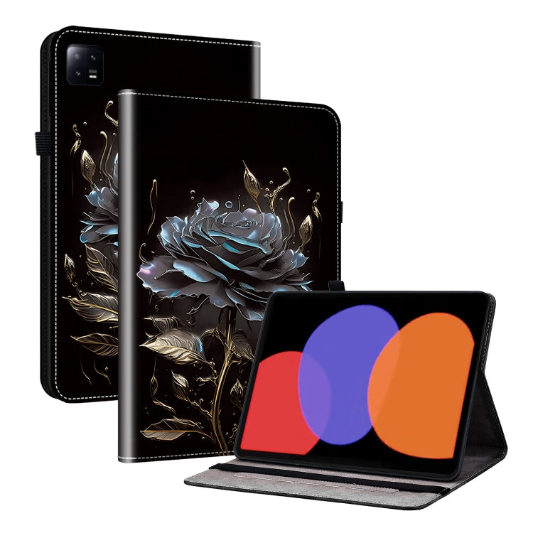 Crystal Texture Painted Leather Tablet Case