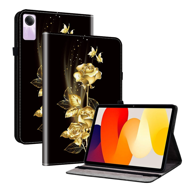Crystal Texture Painted Leather Tablet Case, For Xiaomi Redmi Pad SE 8.7, For Xiaomi Redmi Pad Pro 12.1, For Xiaomi Redmi Pad SE, For Xiaomi Pad 6 11.0 2023