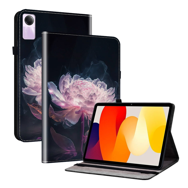 Crystal Texture Painted Leather Tablet Case, For Xiaomi Redmi Pad SE 8.7, For Xiaomi Redmi Pad Pro 12.1, For Xiaomi Redmi Pad SE, For Xiaomi Pad 6 11.0 2023