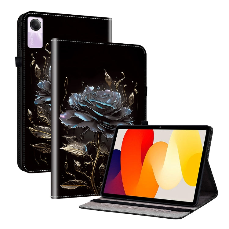 Crystal Texture Painted Leather Tablet Case, For Xiaomi Redmi Pad SE 8.7, For Xiaomi Redmi Pad Pro 12.1, For Xiaomi Redmi Pad SE, For Xiaomi Pad 6 11.0 2023