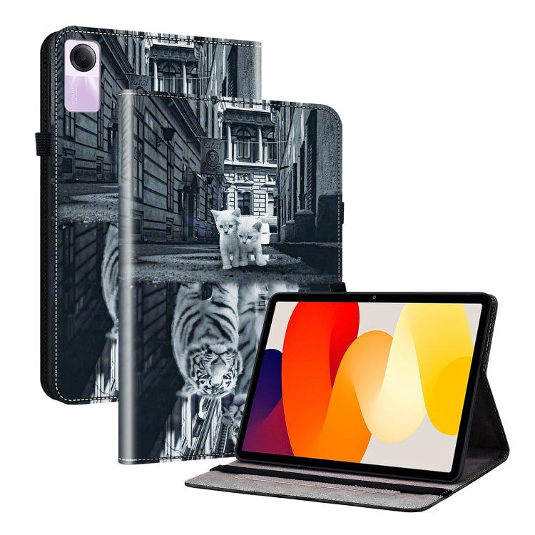 Crystal Texture Painted Leather Tablet Case, For Xiaomi Redmi Pad SE 8.7, For Xiaomi Redmi Pad Pro 12.1, For Xiaomi Redmi Pad SE, For Xiaomi Pad 6 11.0 2023