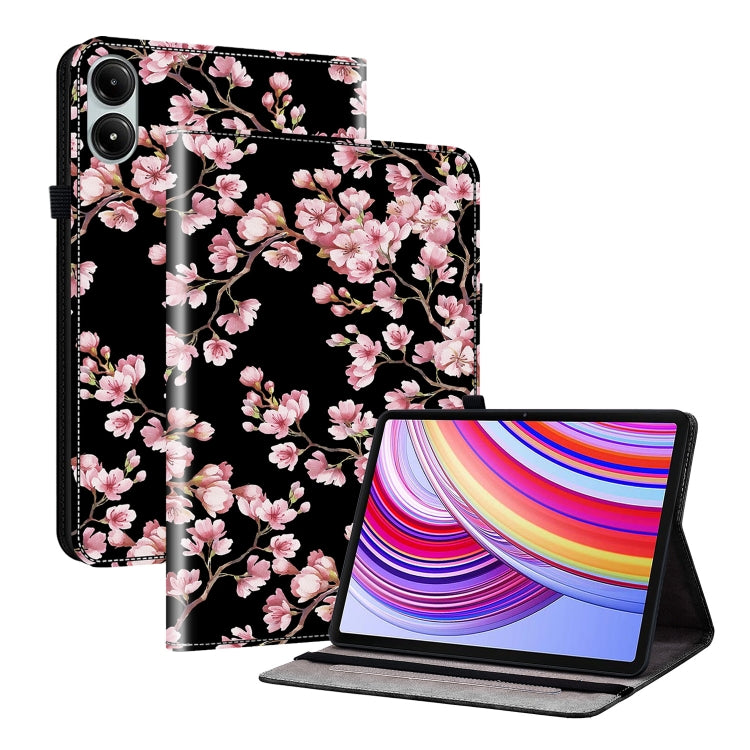 Crystal Texture Painted Leather Tablet Case, For Xiaomi Redmi Pad SE 8.7, For Xiaomi Redmi Pad Pro 12.1, For Xiaomi Redmi Pad SE, For Xiaomi Pad 6 11.0 2023