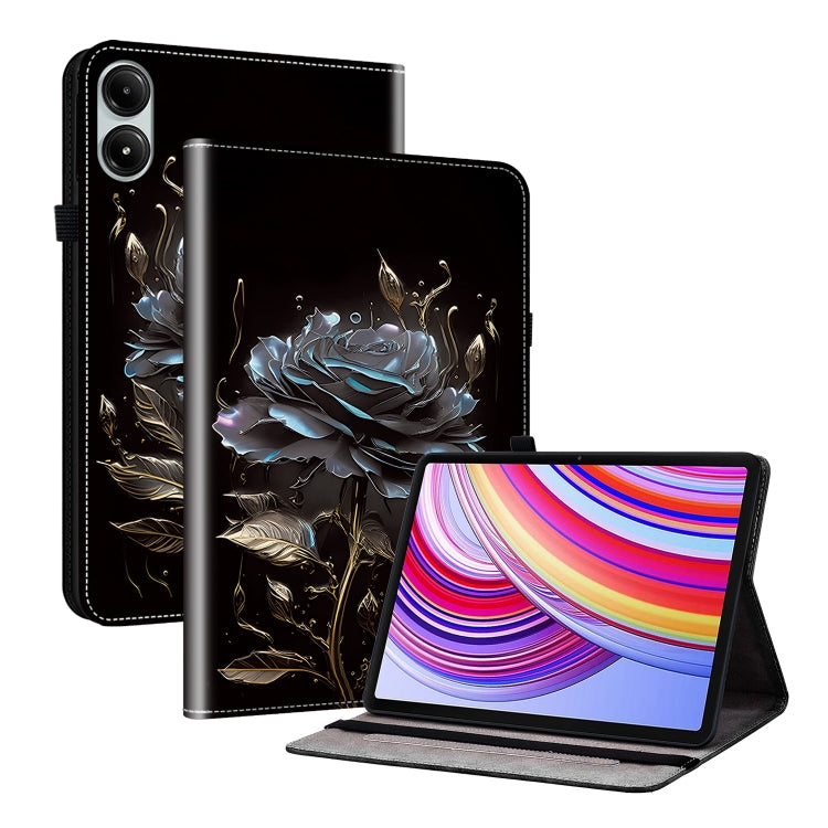 Crystal Texture Painted Leather Tablet Case