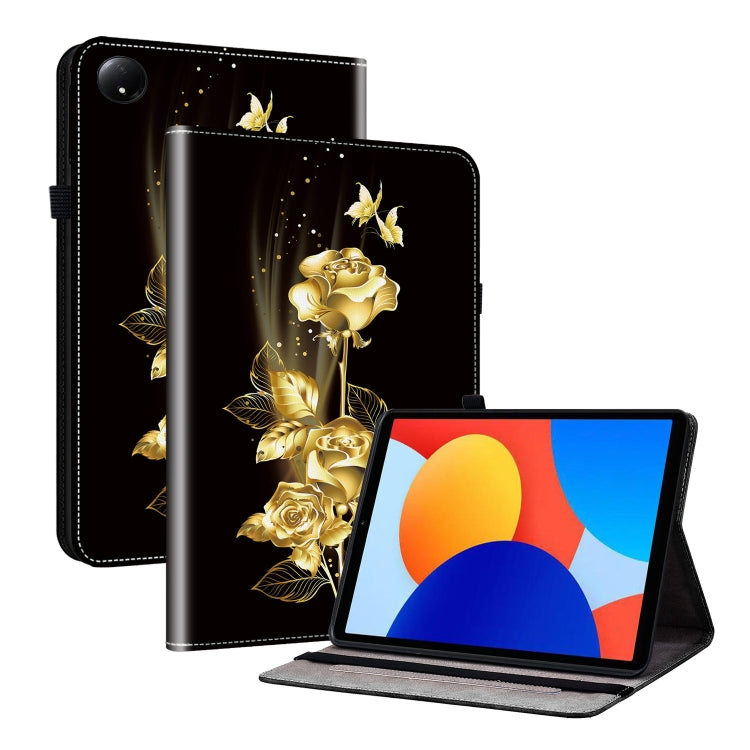 Crystal Texture Painted Leather Tablet Case