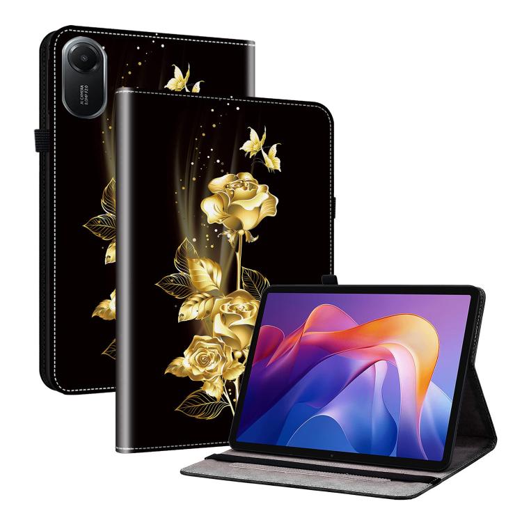 Crystal Texture Painted Leather Tablet Case