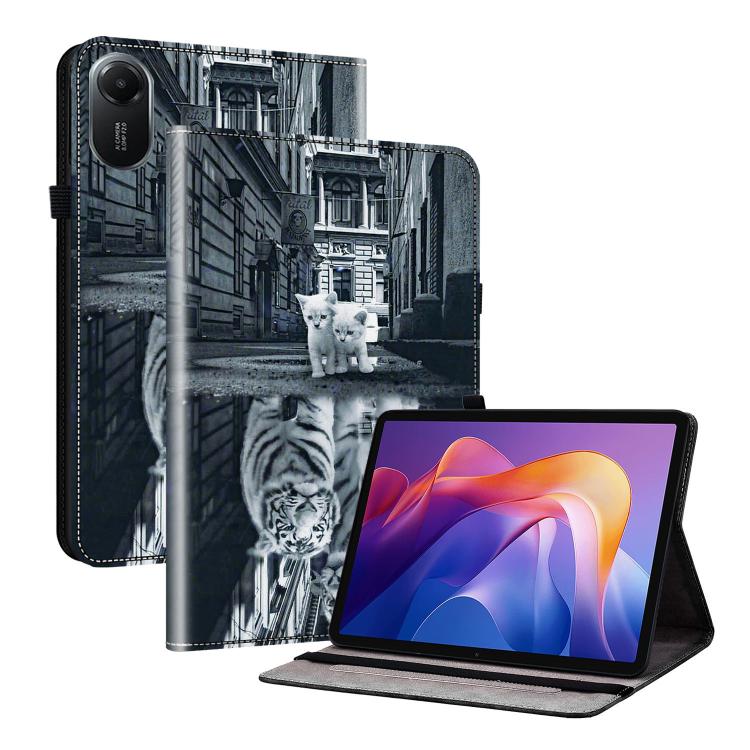 Crystal Texture Painted Leather Tablet Case