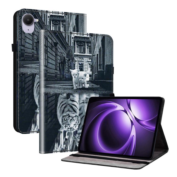 Crystal Texture Painted Leather Tablet Case