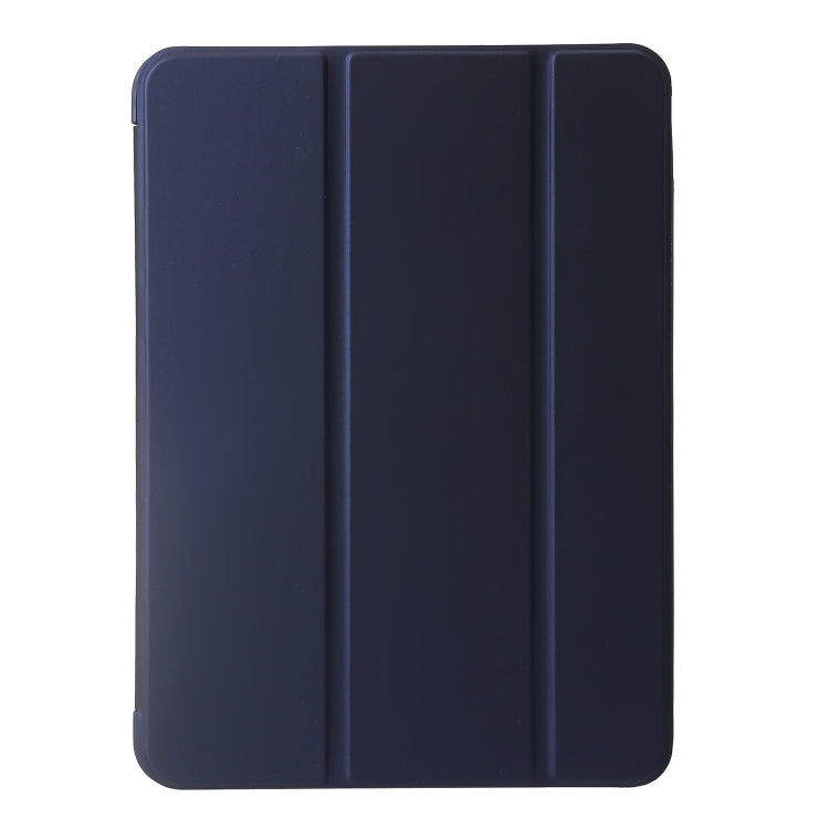 Étui à rabat en cuir pour tablette, trois volets, pour iPad Pro 13 (2024) et iPad Pro 11 (2024).
