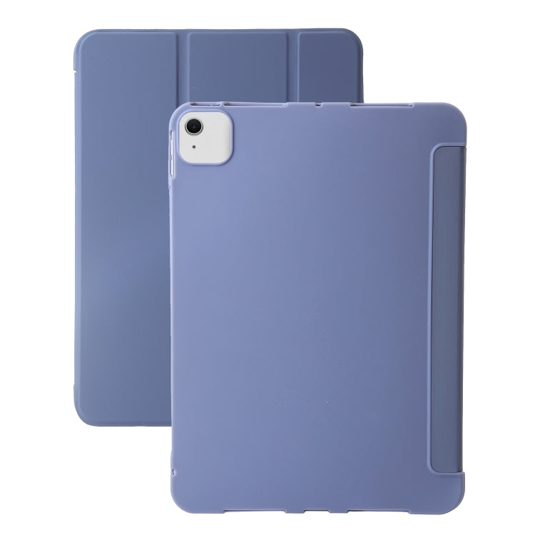 Étui à rabat en cuir pour tablette, trois volets, pour iPad Air 11 (2025/2024) et iPad Air 13 (2025/2024).