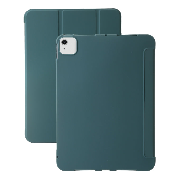 Étui à rabat en cuir pour tablette, trois volets, pour iPad Air 11 (2025/2024) et iPad Air 13 (2025/2024).