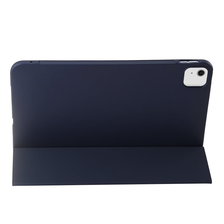 Étui à rabat en cuir pour tablette, trois volets, pour iPad Air 11 (2025/2024) et iPad Air 13 (2025/2024).