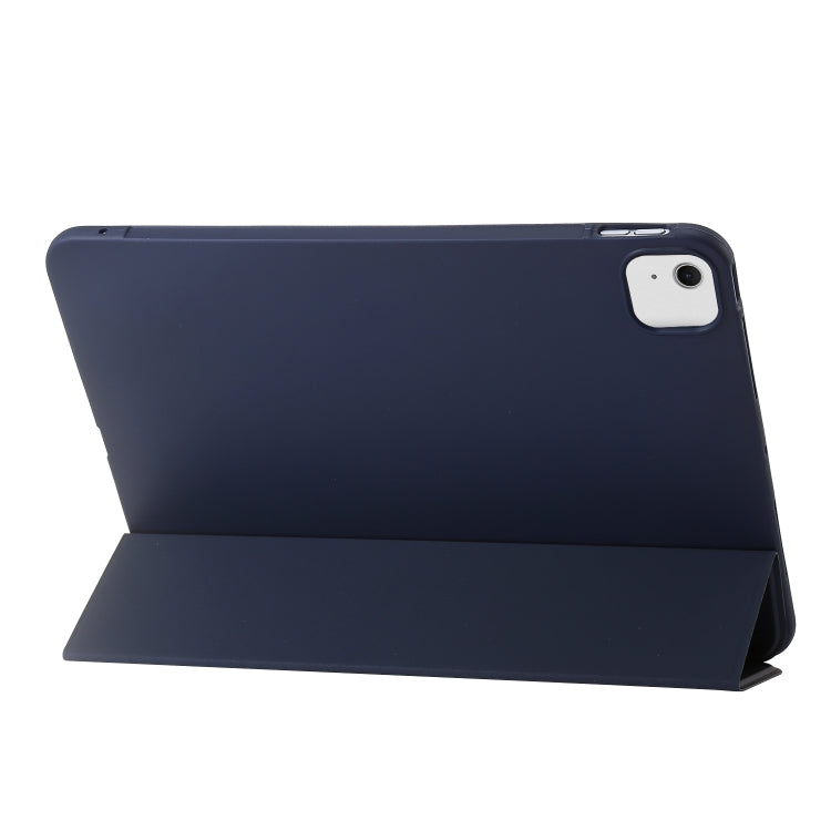 Étui à rabat en cuir pour tablette, trois volets, pour iPad Air 11 (2025/2024) et iPad Air 13 (2025/2024).