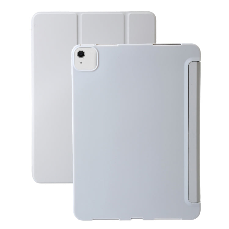 Étui à rabat en cuir pour tablette, trois volets, pour iPad Air 11 (2025/2024) et iPad Air 13 (2025/2024).