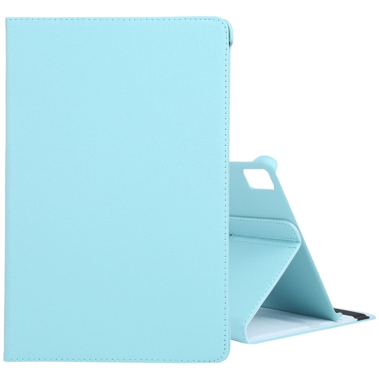 Étui en cuir texturé Litchi rotatif à 360 degrés avec support pour tablette, pour iPad Air 11 (2025/2024) et iPad Air 13 (2025/2024).