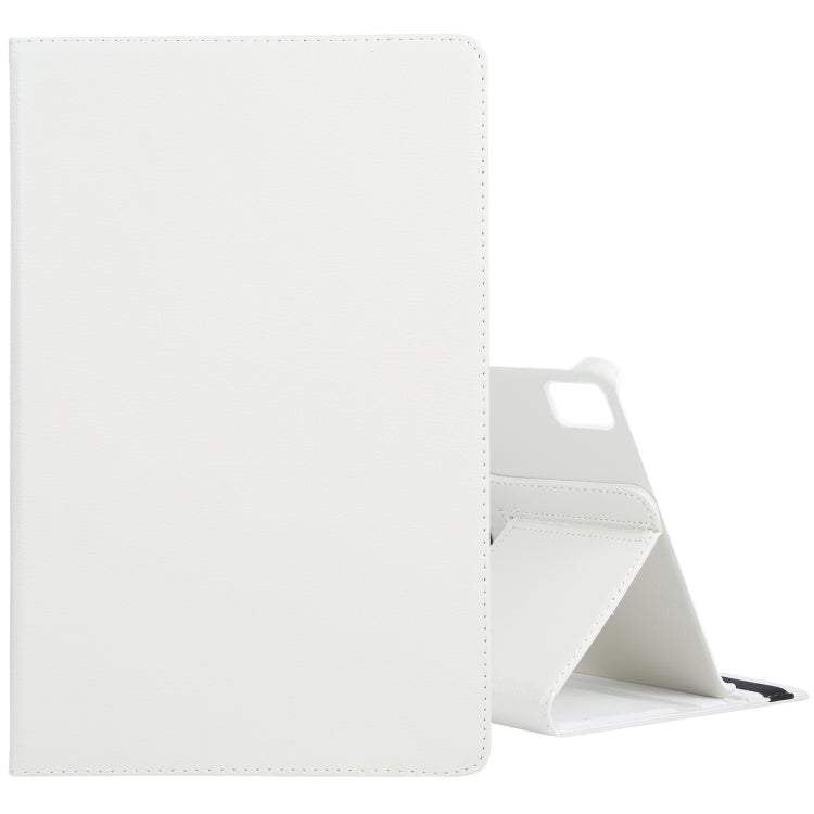 Étui en cuir texturé Litchi rotatif à 360 degrés avec support pour tablette, pour iPad Air 11 (2025/2024) et iPad Air 13 (2025/2024).