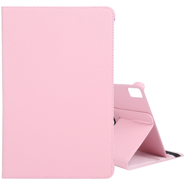 Étui en cuir texturé Litchi rotatif à 360 degrés avec support pour tablette, pour iPad Air 11 (2025/2024) et iPad Air 13 (2025/2024).