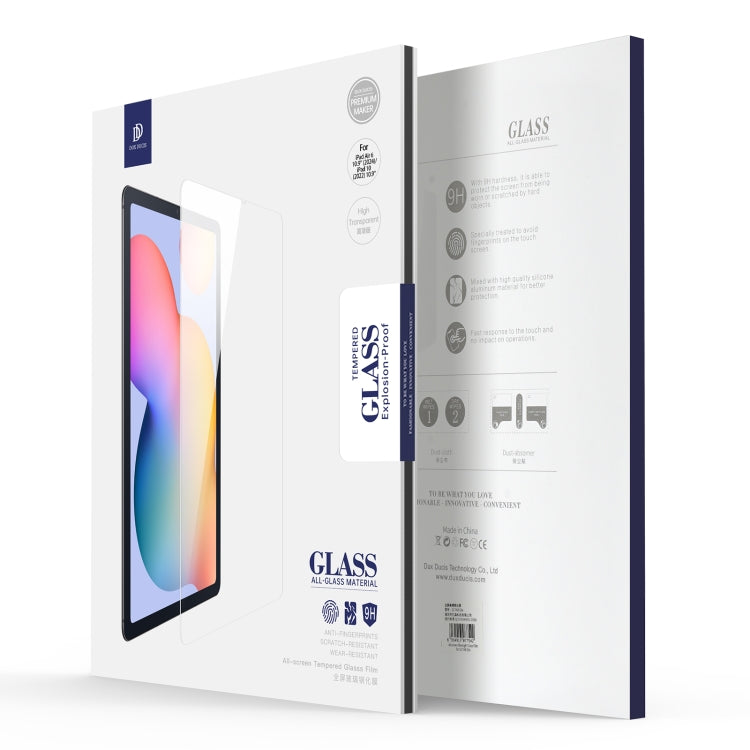 Lot de 5 films de protection d'écran en verre trempé DUX DUCIS 0,33 mm 9H HD pour iPad 2025/2022, iPad Air 11 2024/2025, iPad mini 6/mini 2024, iPad Pro 13 2024, iPad Pro 11 2024, iPad Pro 12.9 2020/2021/2022