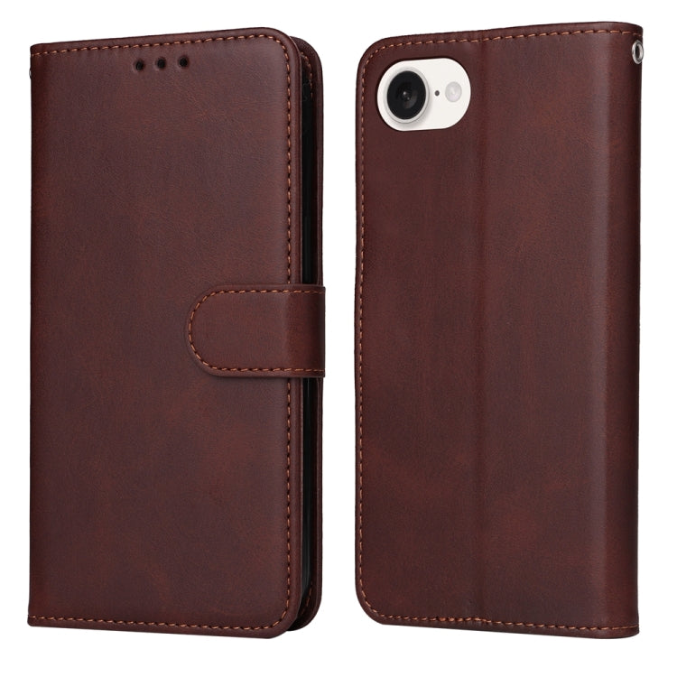 Classic Calf Texture Flip Leather Phone Case, For iPhone 17 Pro Max, For iPhone 17 Pro, For iPhone 17, For iPhone 17 Air