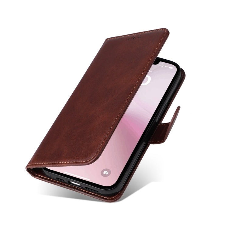 Classic Calf Texture Flip Leather Phone Case, For iPhone 16e, For iPhone 16 Pro Max, For iPhone 16 Pro, For iPhone 16 Plus