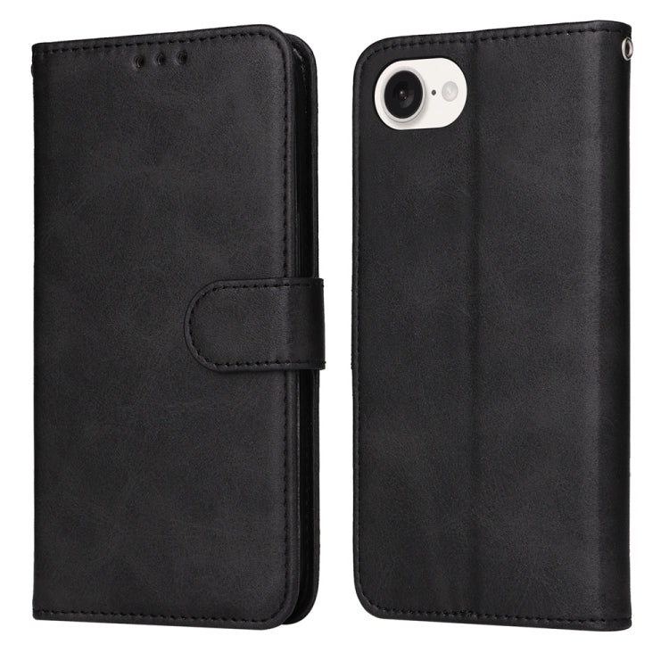 Classic Calf Texture Flip Leather Phone Case, For iPhone 16e, For iPhone 16 Pro Max, For iPhone 16 Pro, For iPhone 16 Plus