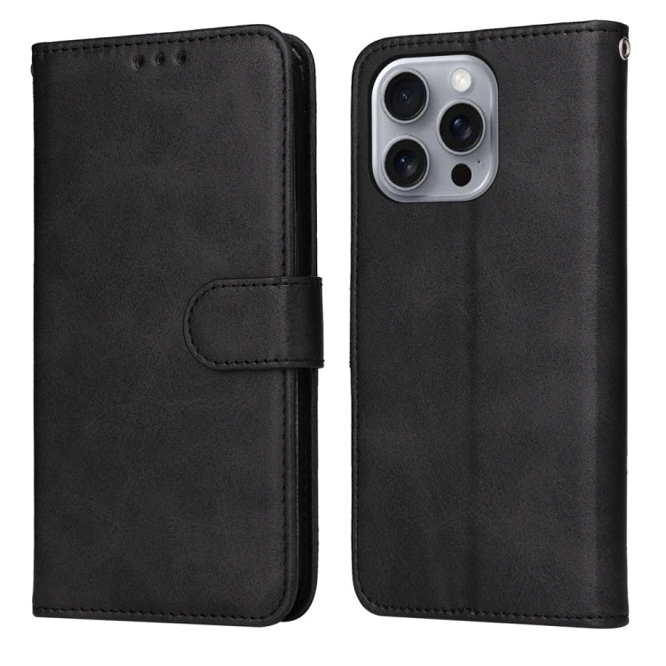 Classic Calf Texture Flip Leather Phone Case, For iPhone 16e, For iPhone 16 Pro Max, For iPhone 16 Pro, For iPhone 16 Plus