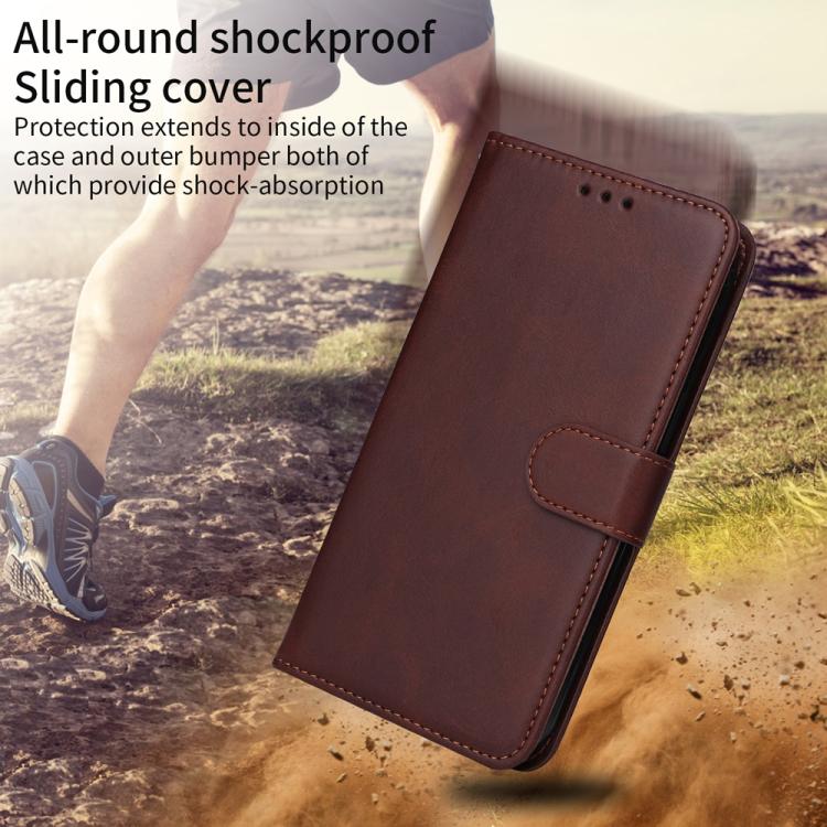 Classic Calf Texture Flip Leather Phone Case, For iPhone 17 Pro Max, For iPhone 17 Pro, For iPhone 17, For iPhone 17 Air