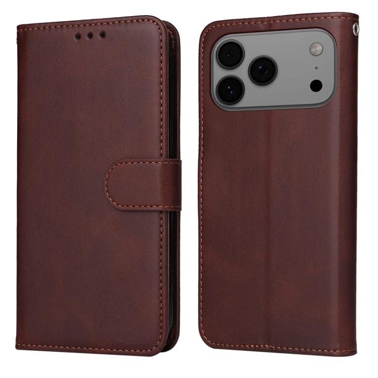 Classic Calf Texture Flip Leather Phone Case, For iPhone 17 Pro Max, For iPhone 17 Pro, For iPhone 17, For iPhone 17 Air
