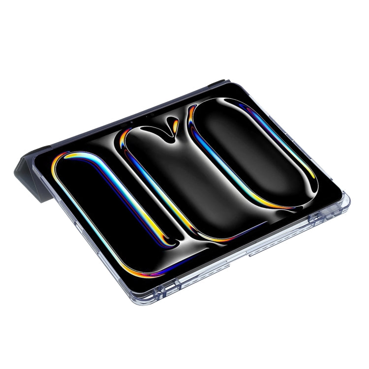 Clear Acrylic Deformation Leather Tablet Case, For iPad Pro 13 2025 / 2024, For iPad Pro 11 2025 / 2024