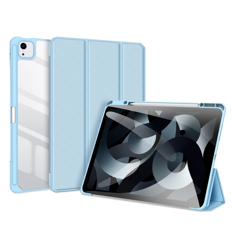 Étui en cuir antidérapant DUX DUCIS TOBY Series avec fonction veille/réveil, pour iPad Air 13 (2024/2025), iPad Pro 13 (2024) et iPad Pro 11 (2024).