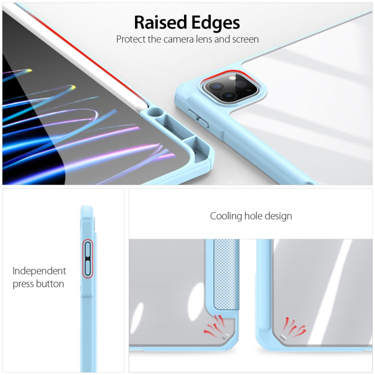 DUX DUCIS TOBY Series Antiskid Leather Tablet Case with Sleep / Wake-up Function, For iPad Pro 13 2025 / 2024, For iPad Pro 11 2025 / 2024, For iPad Air 13 2024 / 2025