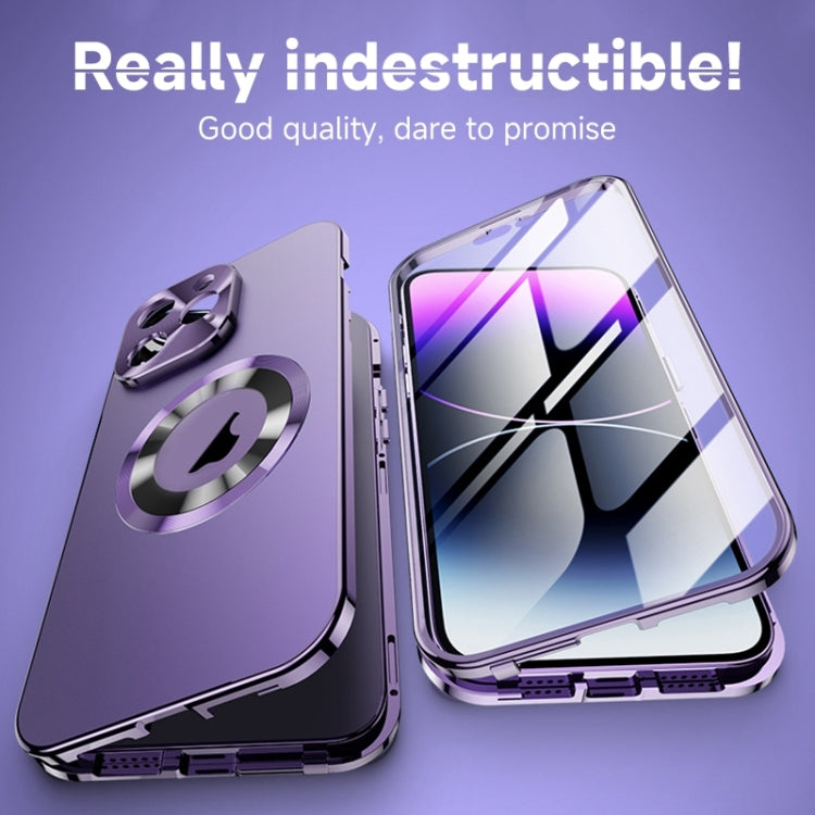 Magnetic HD Tempered Glass Phone Case