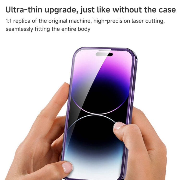 Magnetic HD Tempered Glass Phone Case