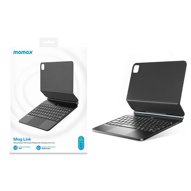 MOMAX KB5 Mag Link Wireless Floating Waterproof Magnetic Keyboard, For iPad Pro 11 2018-2022/Air 10.9 2020-2022