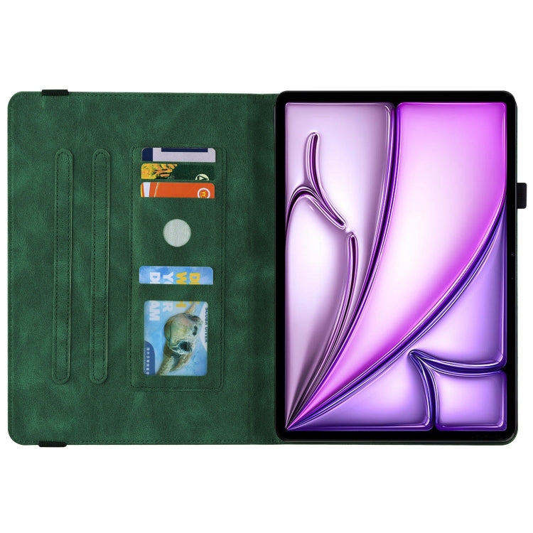 Butterfly Flower Embossed Leather Tablet Case, For iPad Air 11 2026 / 2025 / 2024, For iPad Pro 11 2025 / 2024