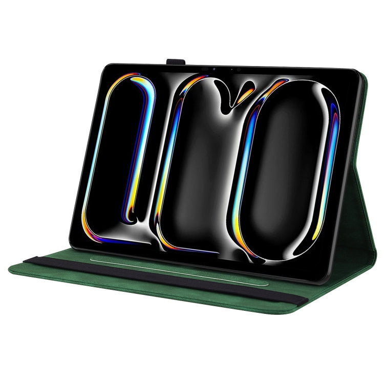 Butterfly Flower Embossed Leather Tablet Case, For iPad Pro 11 2025 / 2024, For iPad Air 11 2025 / 2024