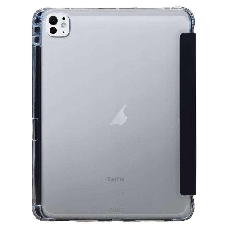 3-folding Electric Pressed Skin Texture Leather Tablet Case, For iPad Pro 11 2025 / 2024, For iPad Air 11 2025 / 2024