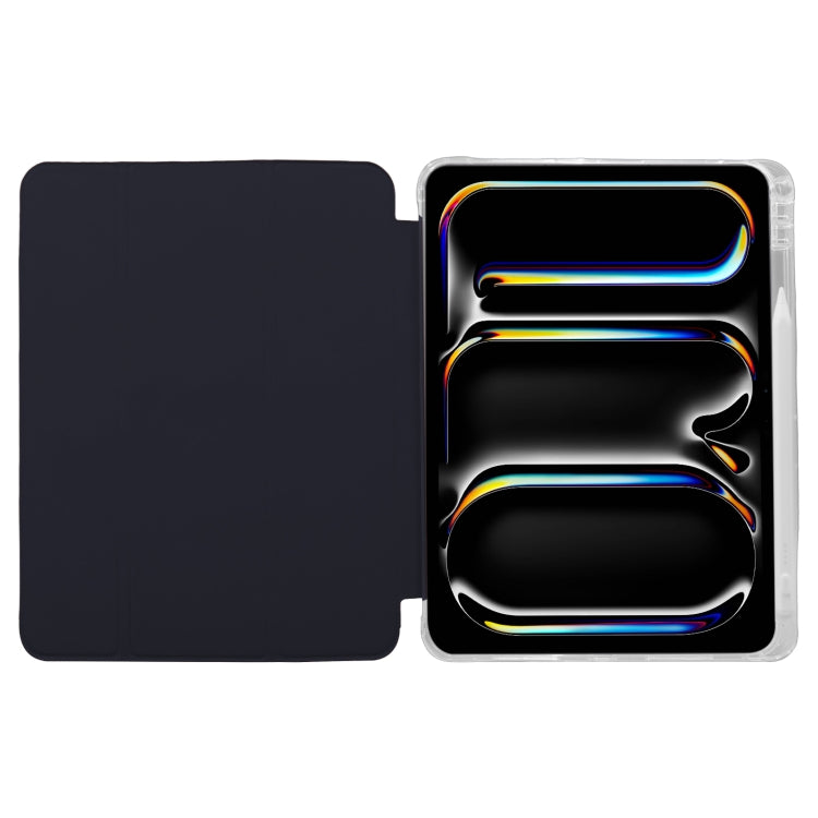 3-folding Electric Pressed Skin Texture Leather Tablet Case, For iPad Pro 11 2025 / 2024, For iPad Air 11 2025 / 2024