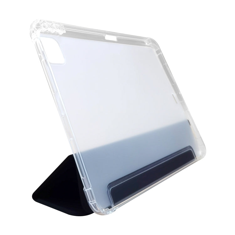 3-folding Electric Pressed Skin Texture Leather Tablet Case, For iPad Pro 11 2025 / 2024, For iPad Air 11 2025 / 2024