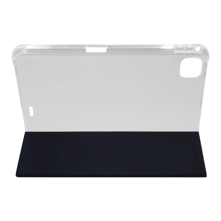 3-folding Electric Pressed Skin Texture Leather Tablet Case, For iPad Pro 11 2025 / 2024, For iPad Air 11 2025 / 2024