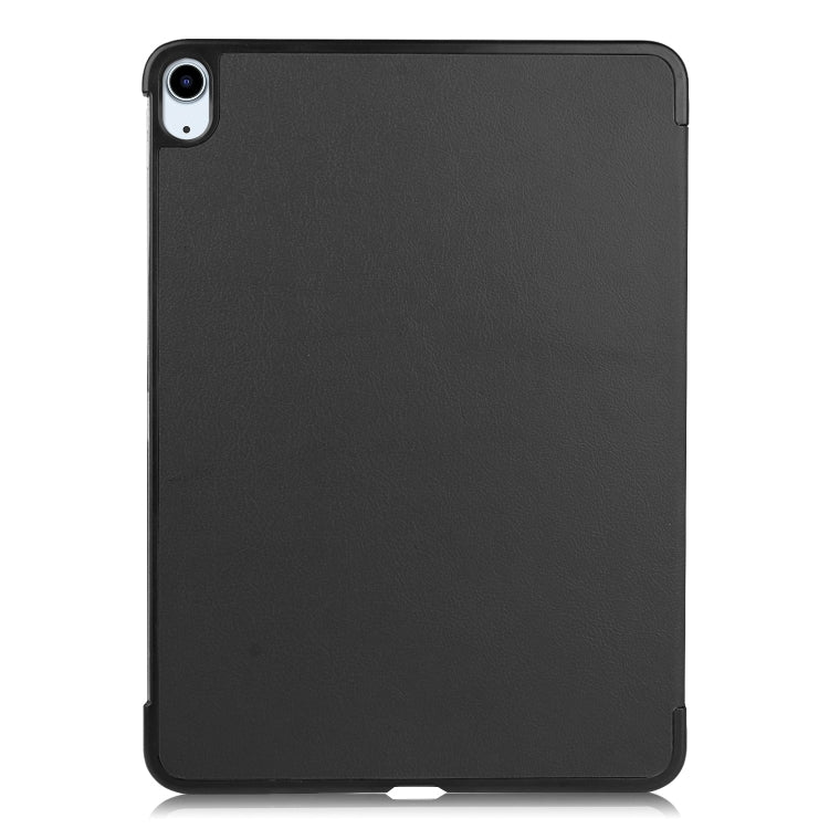 Étui en cuir intelligent Custer Pure Color à 3 volets pour tablette, pour iPad Air 13 (2024/2025) et iPad Pro 13 (2024).