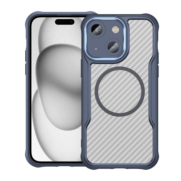Carbon Fiber Texture MagSafe Translucent Phone Case, For iPhone 15, For iPhone 14 / 13, For iPhone 14 Pro, For iPhone 14 Pro Max, For iPhone 13 Pro Max, For iPhone 13 Pro