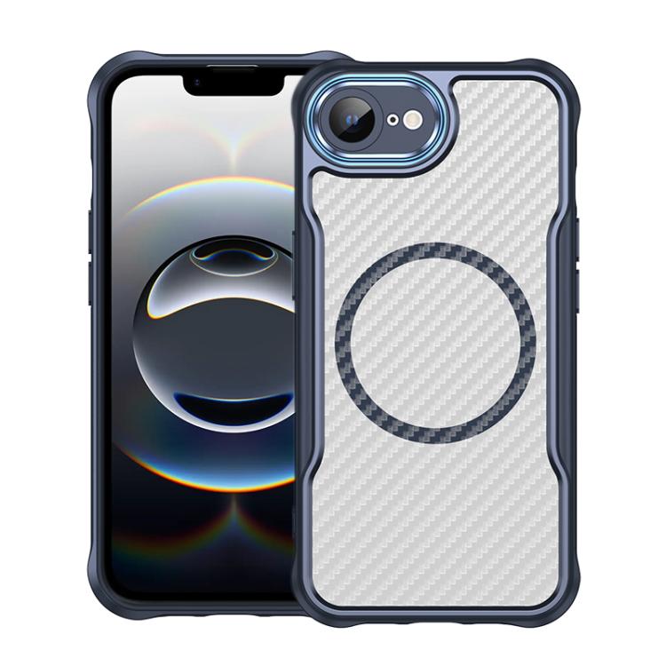 Carbon Fiber Texture MagSafe Translucent Phone Case, For iPhone 17 Pro Max, For iPhone 17 Pro, For iPhone 17, For  iPhone 17 Air, For iPhone 16e, For iPhone 16 Pro Max
