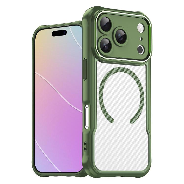 Carbon Fiber Texture MagSafe Translucent Phone Case, For iPhone 17 Pro Max, For iPhone 17 Pro, For iPhone 17, For  iPhone 17 Air, For iPhone 16e, For iPhone 16 Pro Max