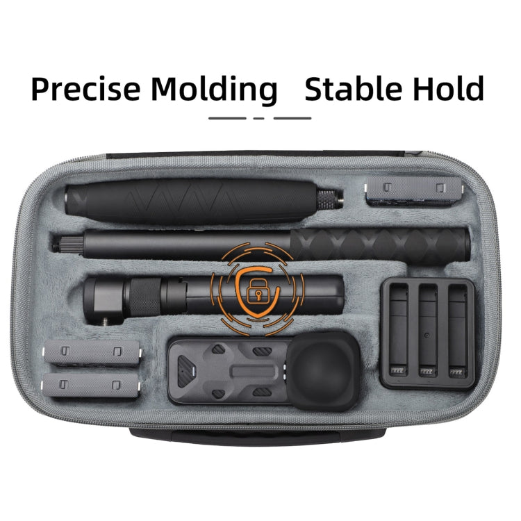 For Insta360 X4 / X5 Sunnylife Carrying Case Handbag, X4-B812 Mini Camera Bag, X4-B816 Combo Bag