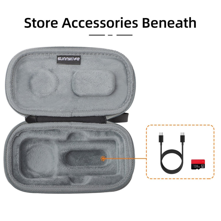 For Insta360 X4 / X5 Sunnylife Carrying Case Handbag, X4-B812 Mini Camera Bag, X4-B816 Combo Bag