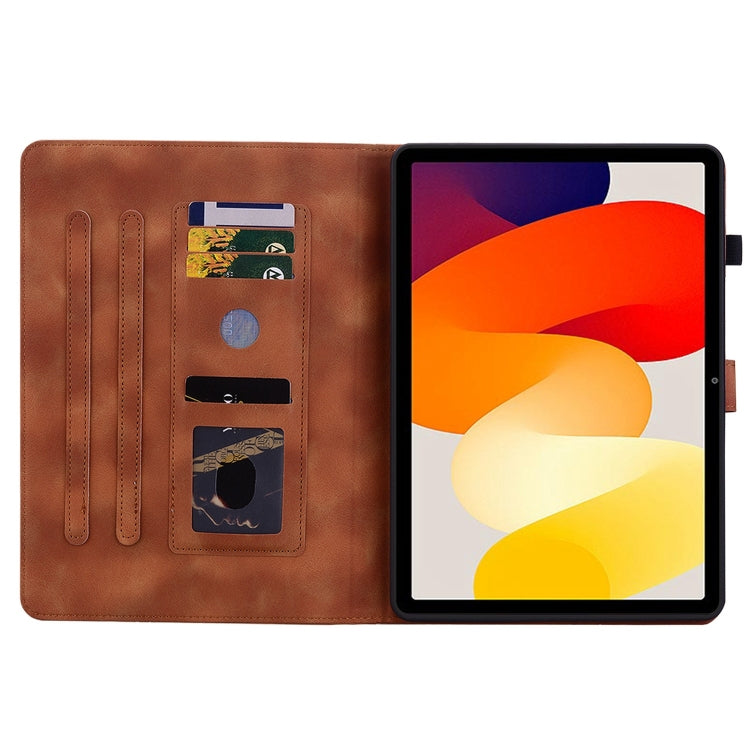 Lily Embossed Leather Tablet Case, For Xiaomi Redmi Pad SE, For Xiaomi Pad 6 11.0 2023, For Xiaomi Redmi Pad 10.61