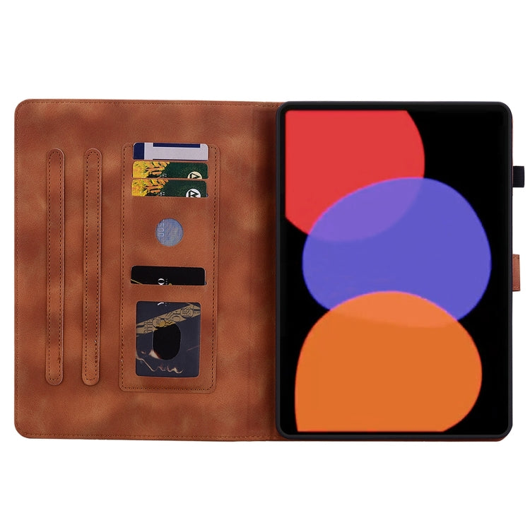 Lily Embossed Leather Tablet Case