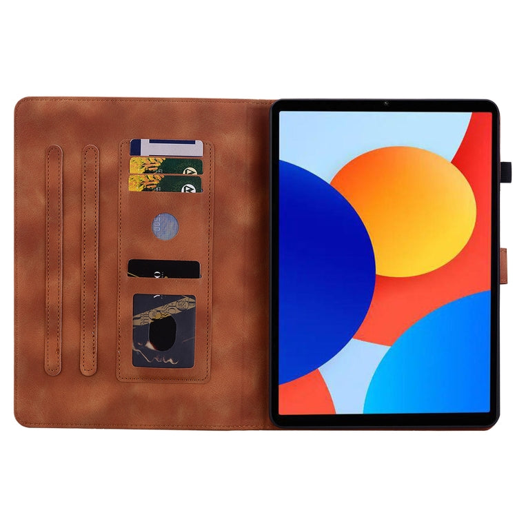 Lily Embossed Leather Tablet Case